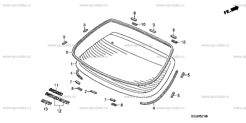 Parts scheme