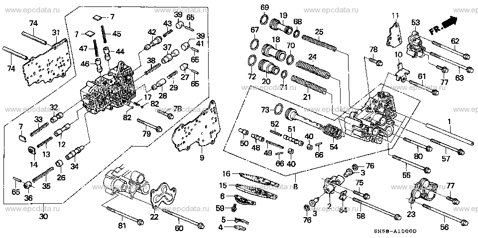 Parts scheme