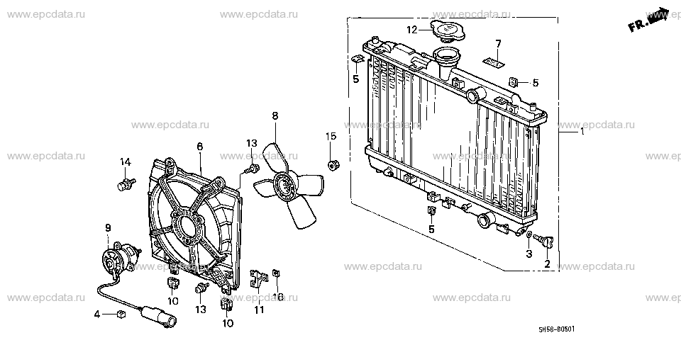 Parts scheme