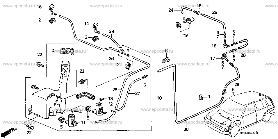 Parts scheme