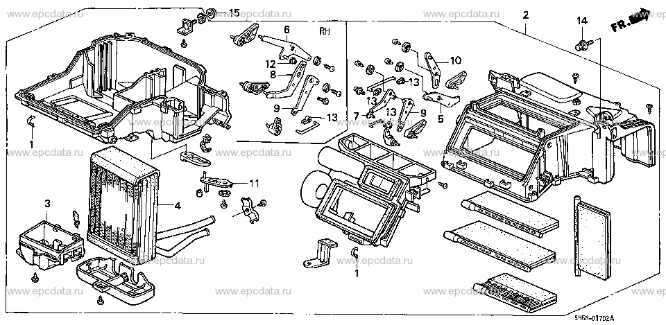 Parts scheme