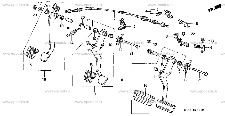 Parts scheme