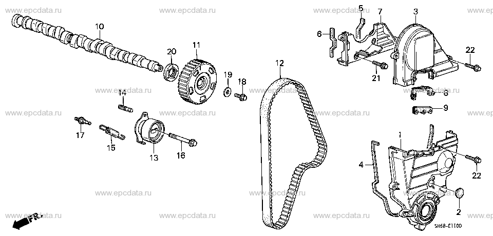 Parts scheme