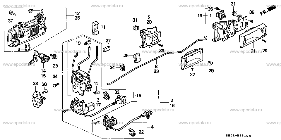 Parts scheme