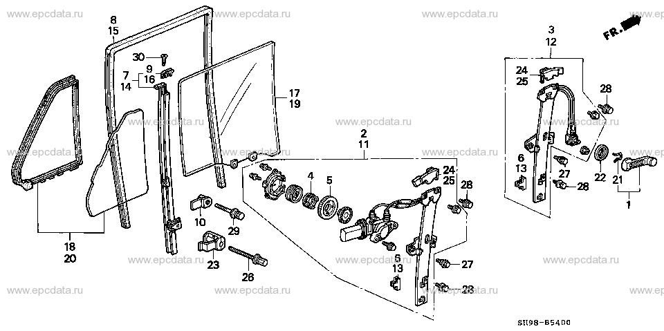 Parts scheme