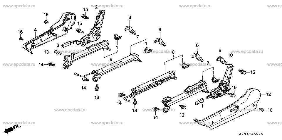 Parts scheme