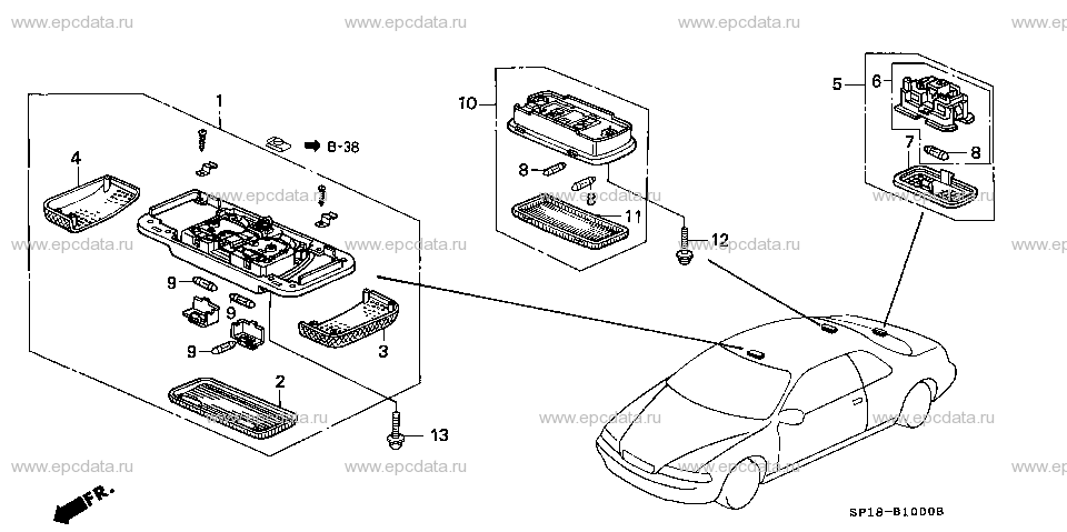 Parts scheme