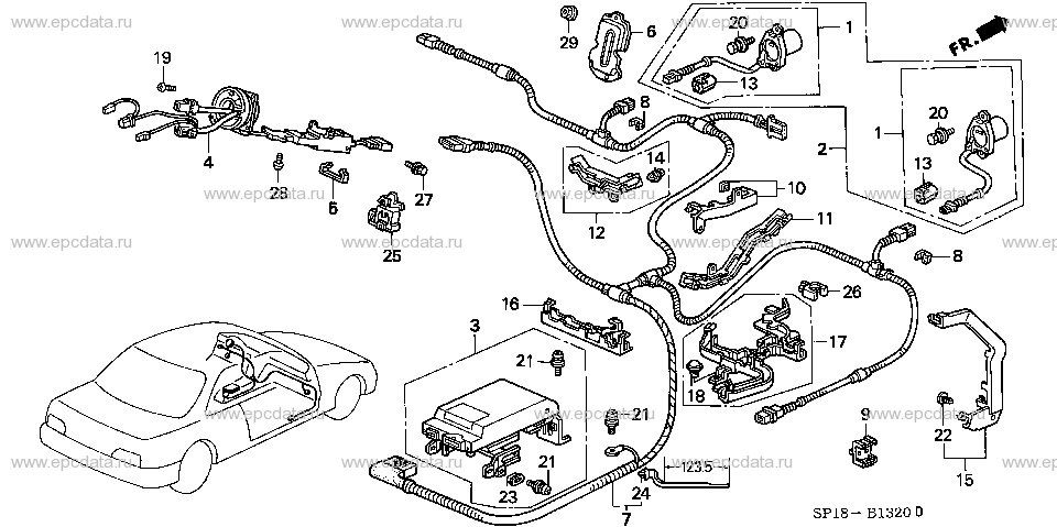 Parts scheme