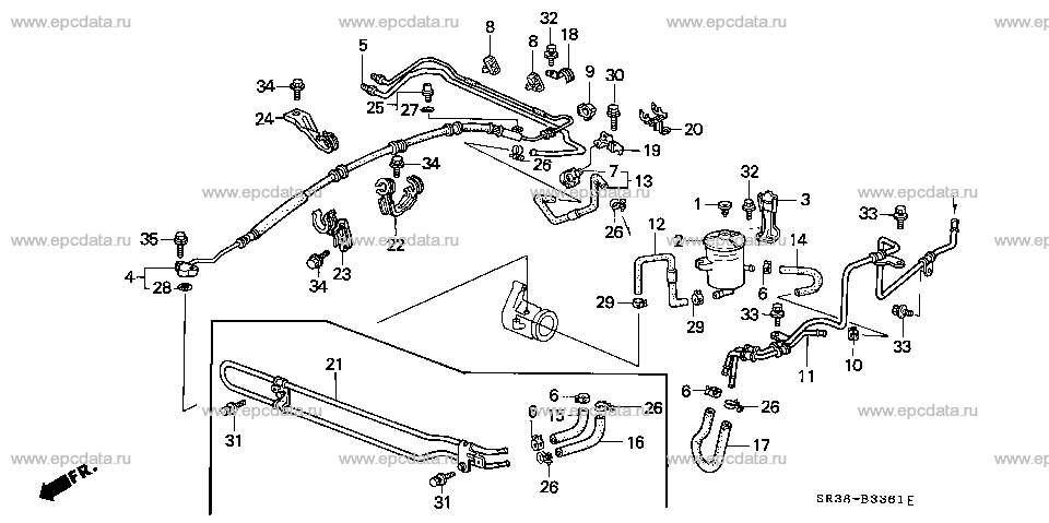 Parts scheme