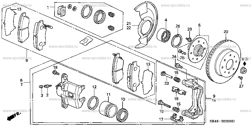 Parts scheme