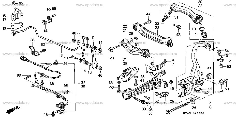 Parts scheme