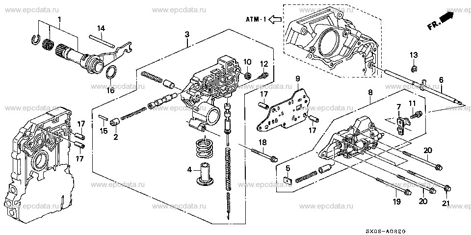 Parts scheme