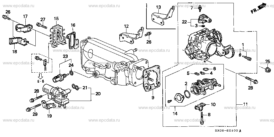 Parts scheme