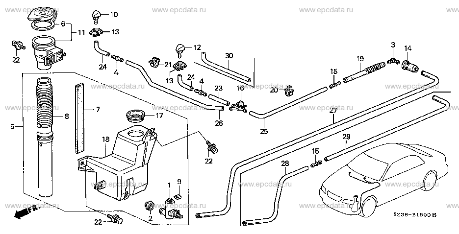 Parts scheme