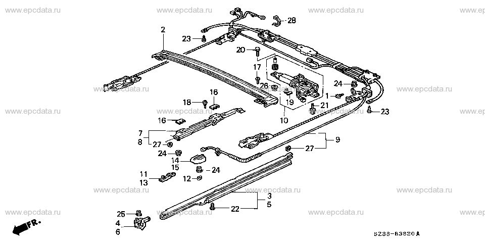 Parts scheme