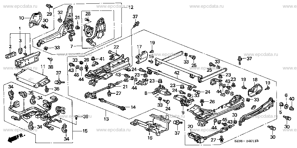 Parts scheme