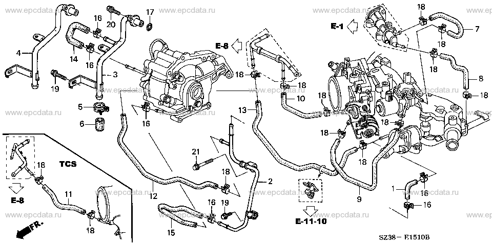 Parts scheme