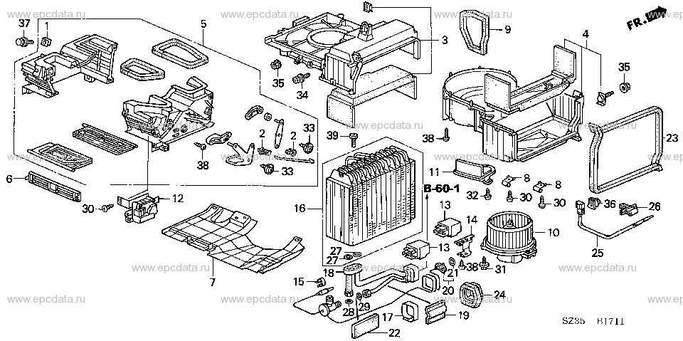 Parts scheme