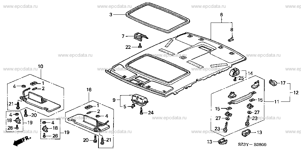 Parts scheme