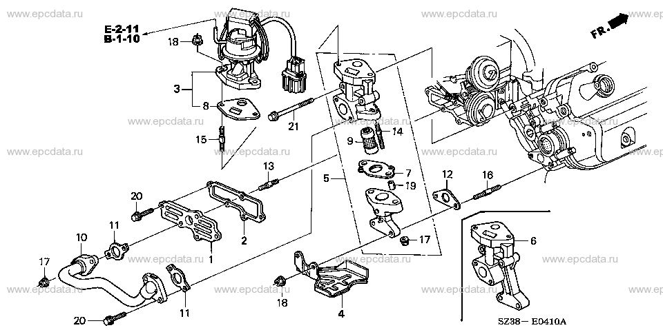 Parts scheme