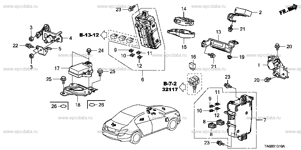 Parts scheme