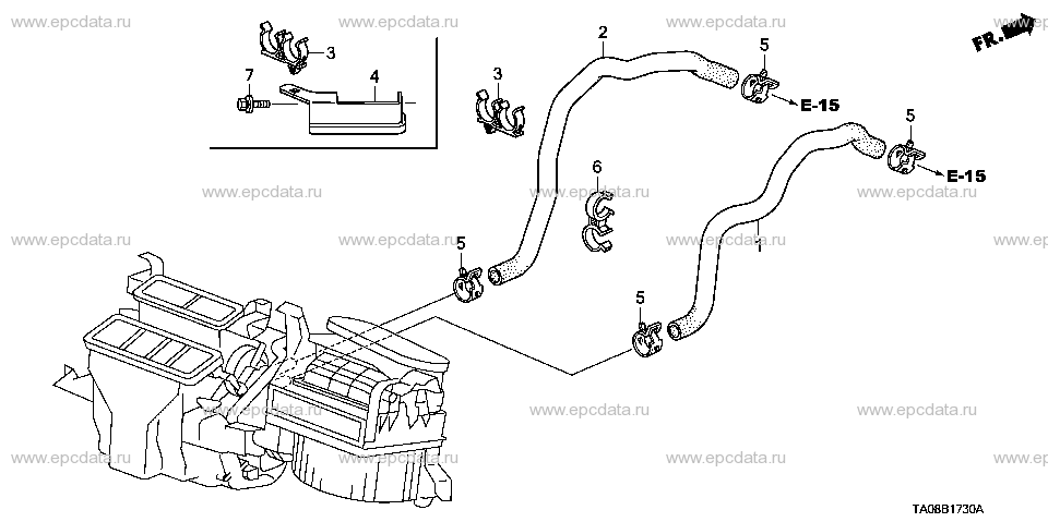 Parts scheme