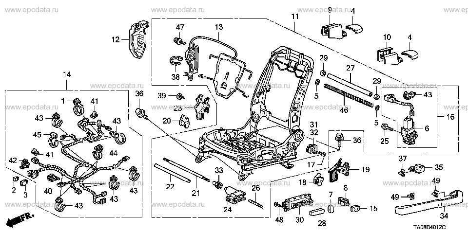 Parts scheme