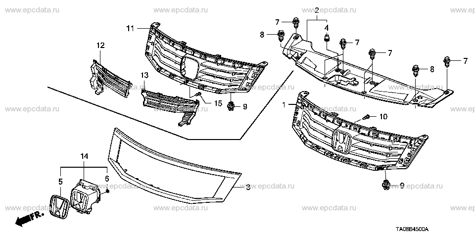 Parts scheme