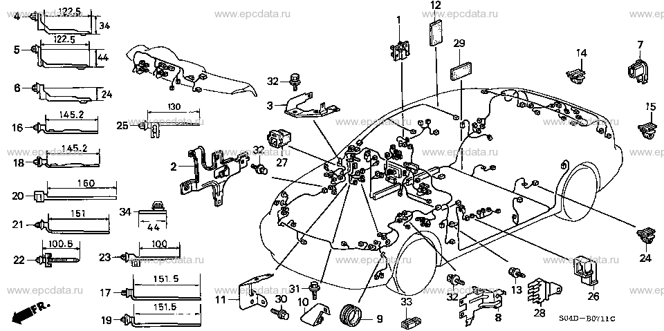 Parts scheme