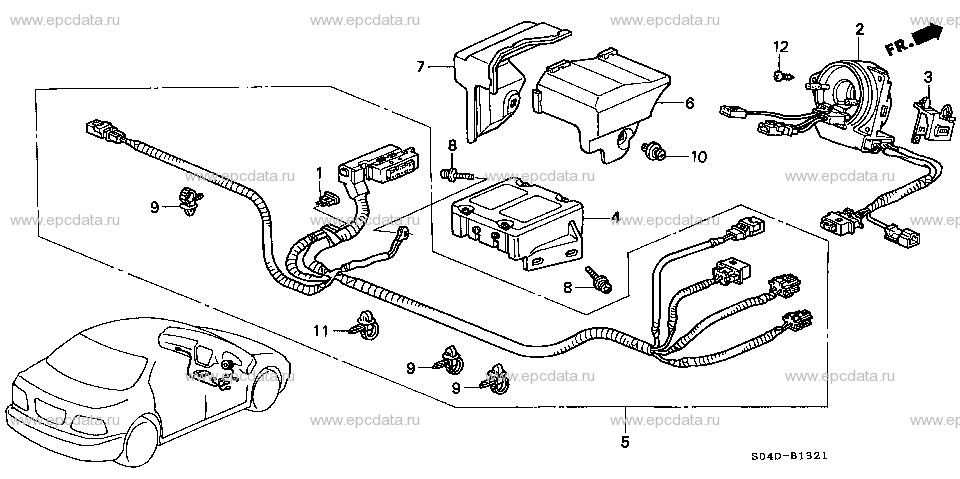 Parts scheme