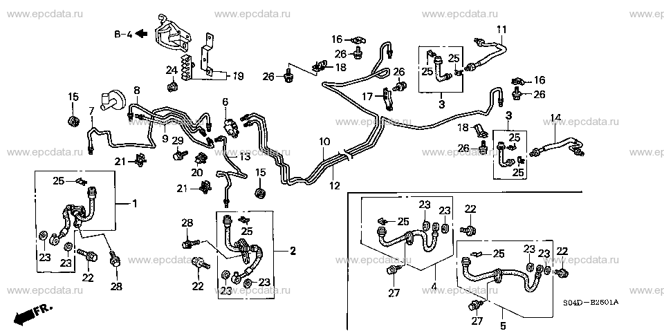 Parts scheme