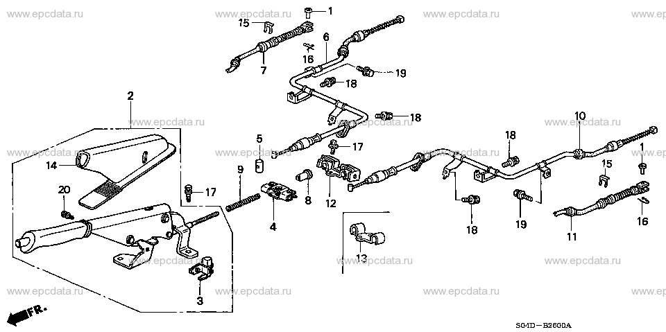 Parts scheme