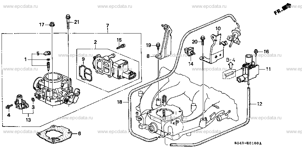 Parts scheme