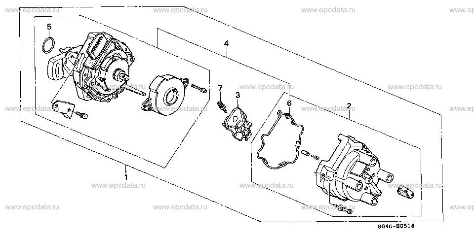 Parts scheme