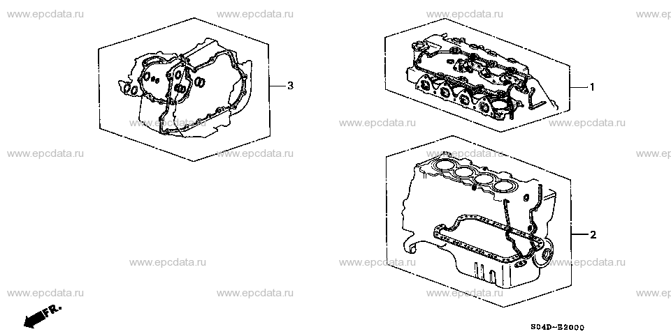 Parts scheme